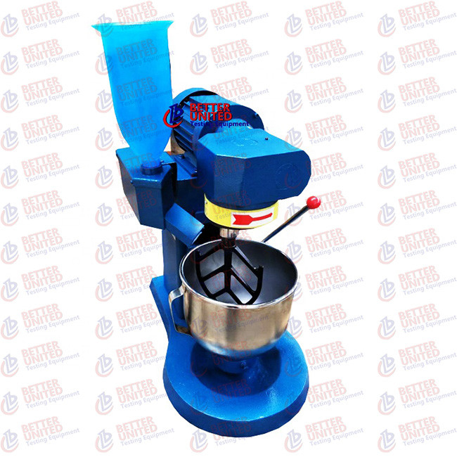 5L Cement Mortar Mixer Machine With A Sand Dispenser 220V 1 Year Warranty