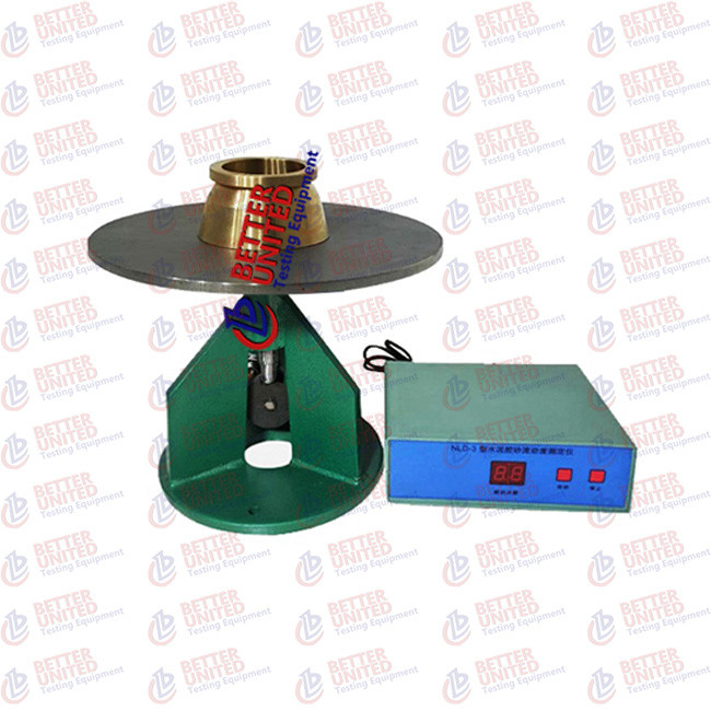 ASTM C230 Motorized Flow Table Apparatus 1 HZ Cement Testing Lab Equipment