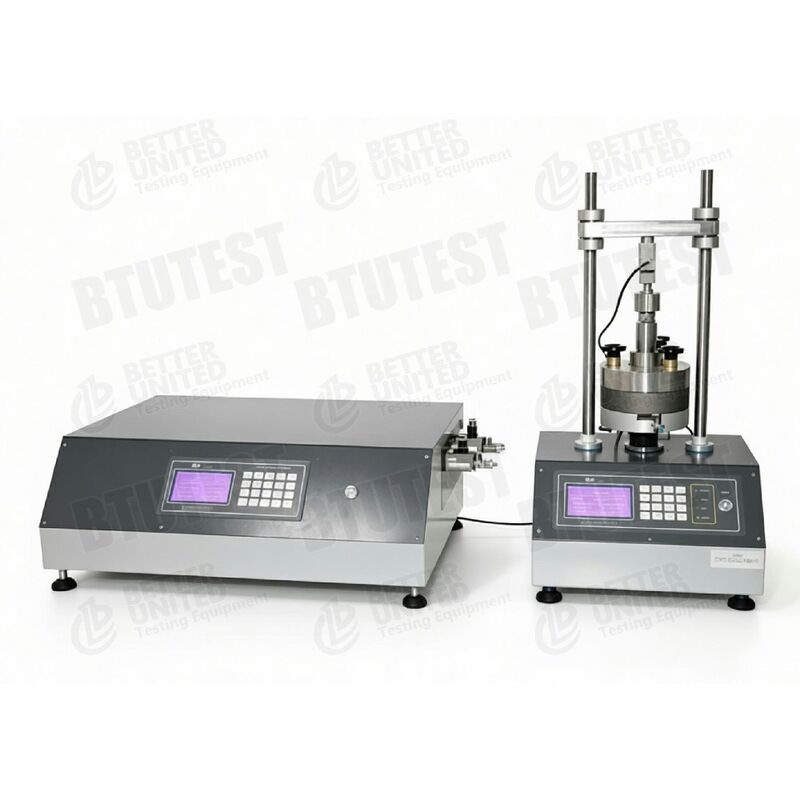 Fully Automatic Permeability Consolidation Apparatus Back Pressure Saturation Multiple test Modes Built in Data Logger