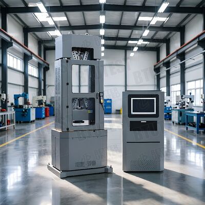 Servohydraulische UTM WAW-serie Dubbele ruimte met zes kolommen ISO ASTM SGS 100-2000KN