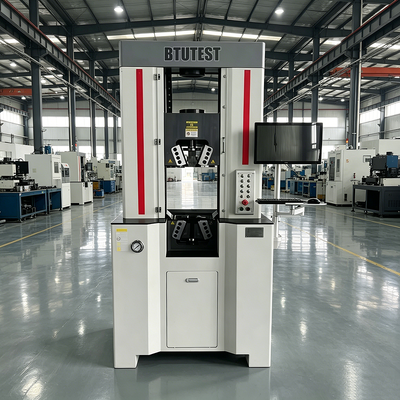 Microcomputer Elektrohydraulische servo UTM-klasse 0,5 Stil Geen fundering ISO ASTM WAW-100/300/600/1000KN